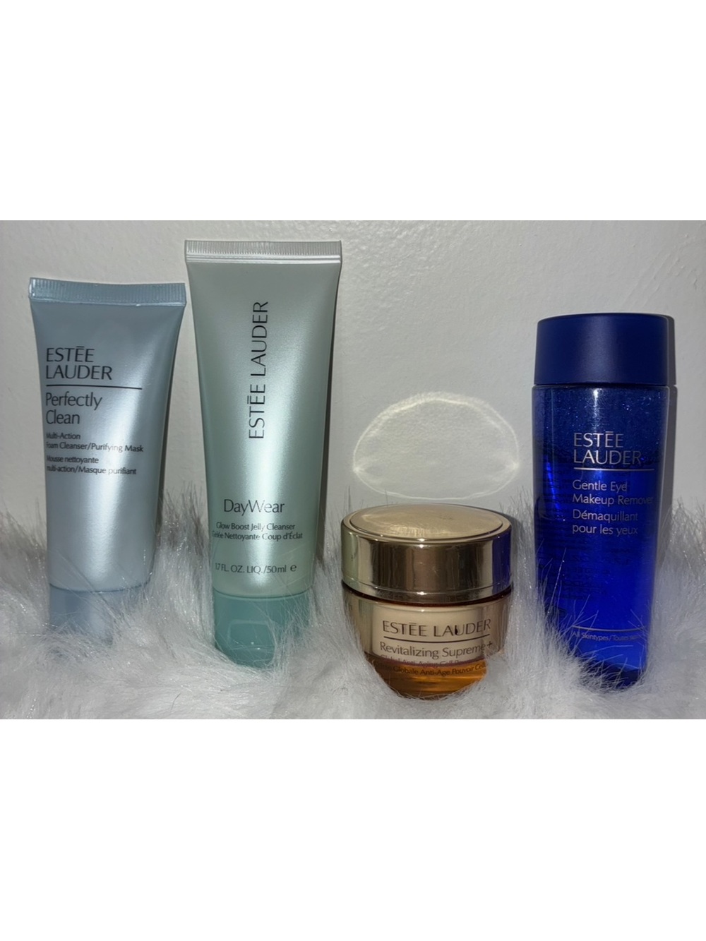 Estee Lauder Set of 4 - Cleanser, Makeup Remover & Creme